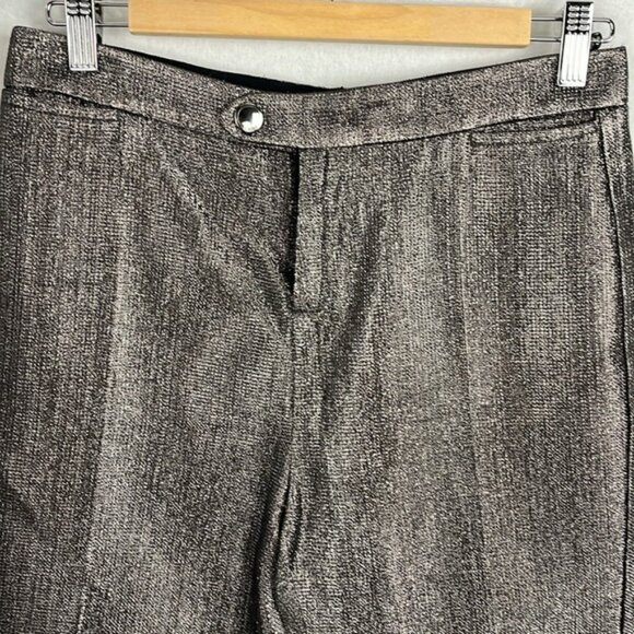 Chloe metallic lame pant crop 38 - Picture 4 of 10